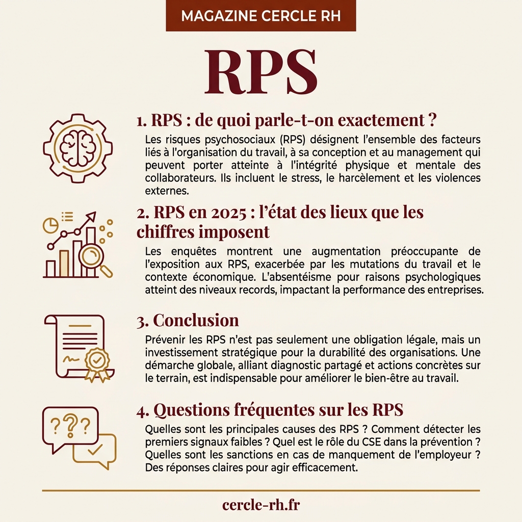 Infographie de synthèse — RPS